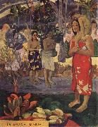 Paul Gauguin Ia Orana Maria painting